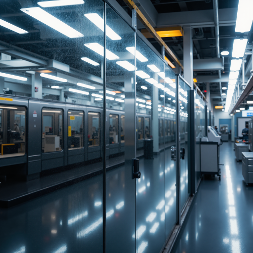 金如一科技工厂外观，现代化厂房建筑，工业制造环境